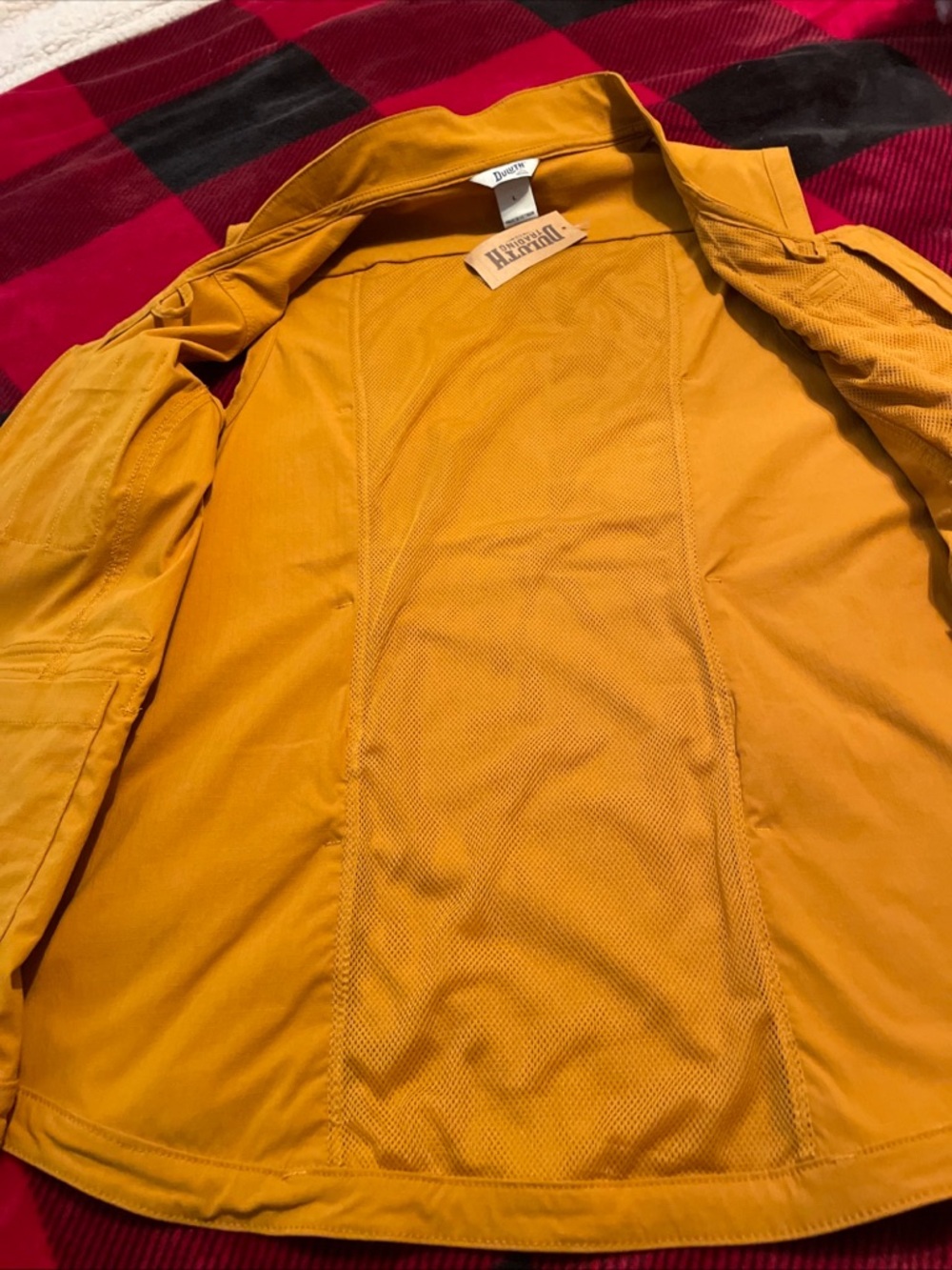 Duluth Trading Co Golden Yellow Work Vest - Picture 3 of 16